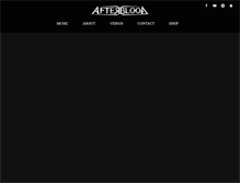 Tablet Screenshot of afterblood.com